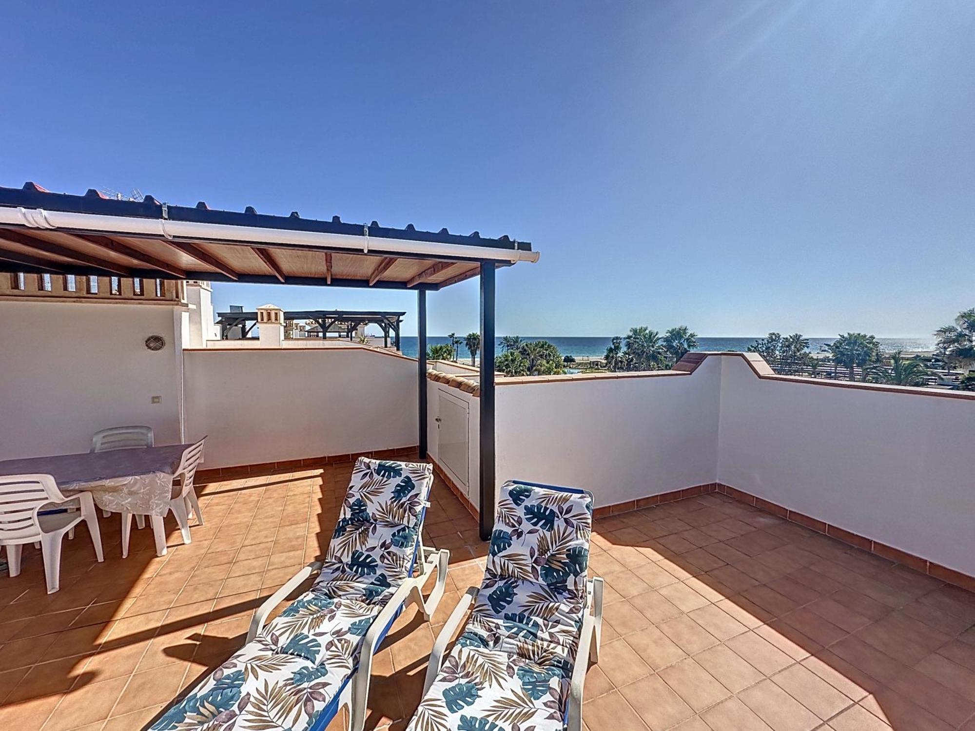 Vive Vera Rentals - Atico En 1º Linea Con Vistas Al Mar מראה חיצוני תמונה