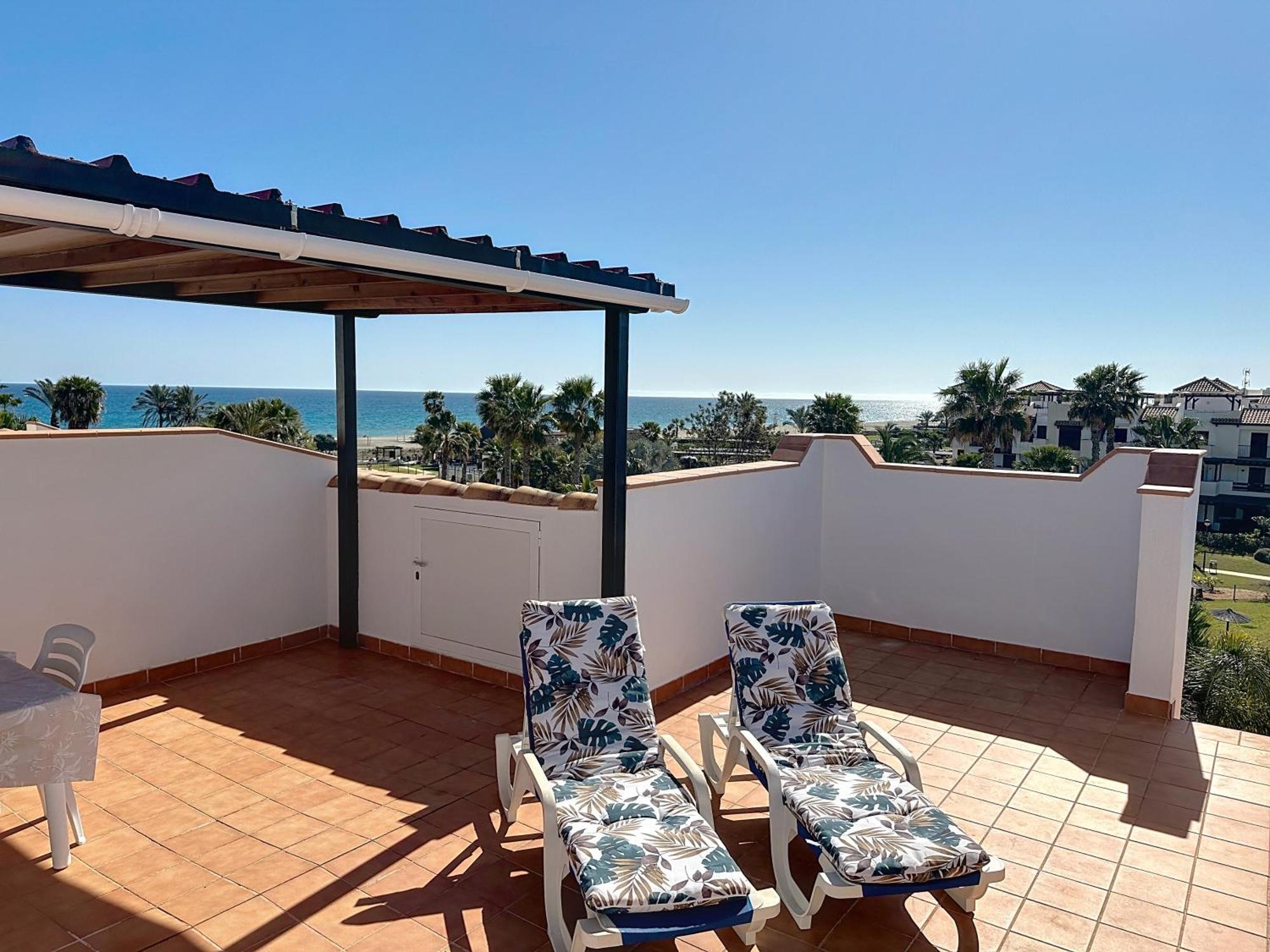 Vive Vera Rentals - Atico En 1º Linea Con Vistas Al Mar מראה חיצוני תמונה